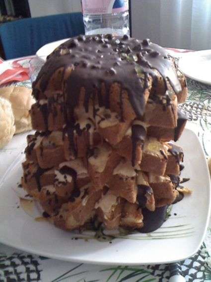 Pandoro ripieno farcito per Nalale