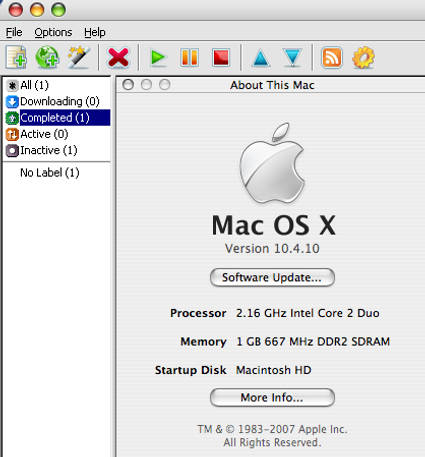 uTorrent pronto per Mac Os X