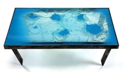 Tavolo indistruttibile ed anti proiettile