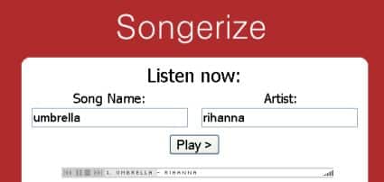Songerize Ascoltare Musica Online Gratis