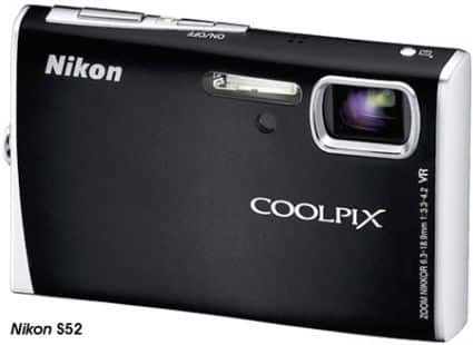 Nikon Coolpix S52 Wireless Fotocamera Compatta