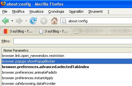 Firefox Configurazioni e Tweak con ABOUT:CONFIG