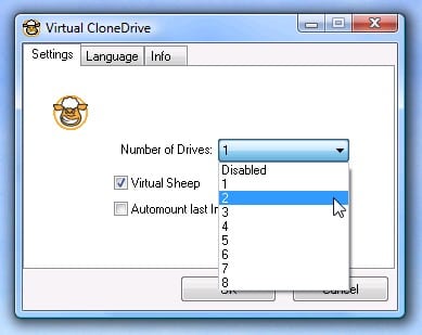 Virtual CloneDrive montare immagini ISO senza masterizzare CD o DVD