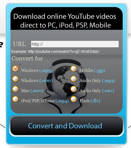 Convertire video YouTube direttamente su PC, iPod, PSP e Smartphone Convertire video YouTube direttamente su PC, iPod, PSP e Smartphone