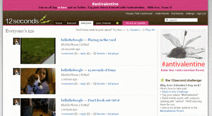 12 Seconds Tv il nuovo twitter per i video