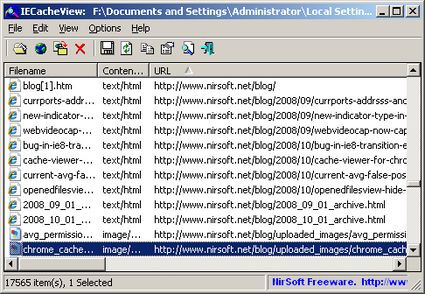 Analizzare i file della cache di Internet Explorer e Firefox