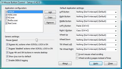 Rimappare i tasti del vostro mouse per ogni applicazione Windows Rimappare i tasti del vostro mouse per ogni applicazione Windows
