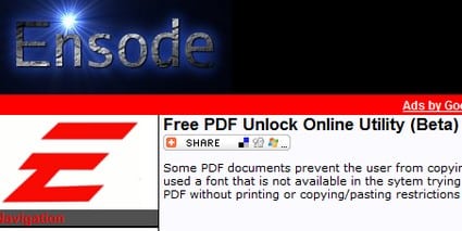 Rimuovere la password ai file PDF direttamente online
