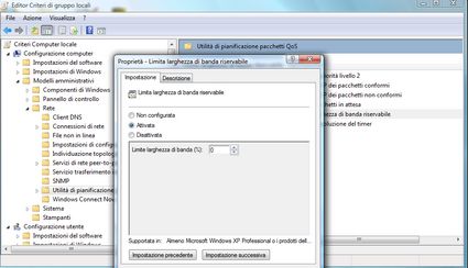 Aumentare la velocità di Internet sensibilmente con un piccolo trucco