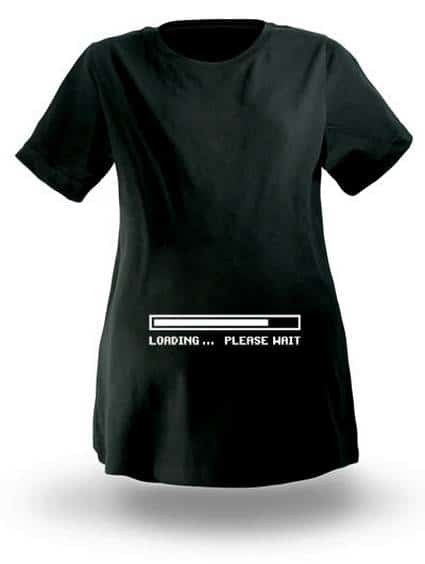 Favolosa T-Shirt per le future mamme geek