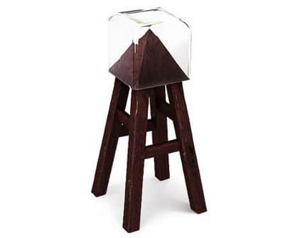 Sgabello a punta affilata, spaventosa ma innocua