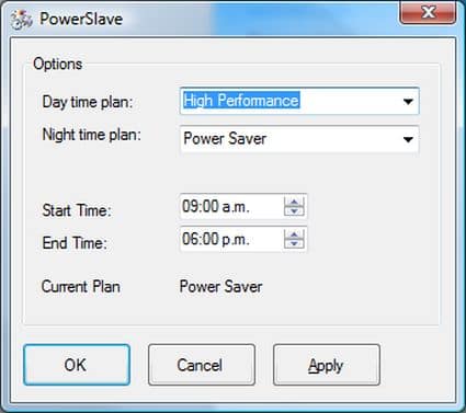 Configura i tuoi schemi di consumo energetico al PC con PowerSlave