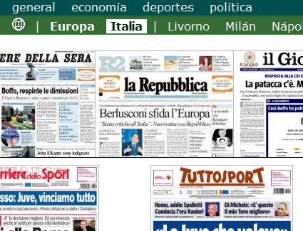 Leggere online le prime pagine dei quotidiani di tutto il mondo