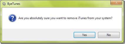 Rimuovere e disinstallare completamente iTunes dal proprio PC