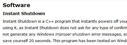 Spegnere IMMEDIATAMENTE Windows