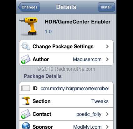 GameCenter on iPhone3G