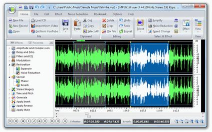Audio editing professionale a costo zero con FAE 2010
