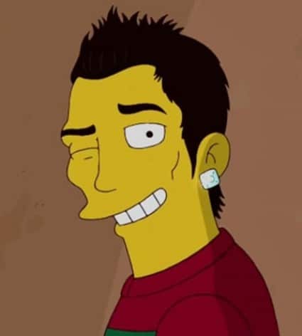 Cristiano Ronaldo,Michelle Obama e altri in versione Simpson, foto!