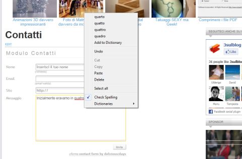 Controllo ortografico su Internet Explorer 9 [IE9]