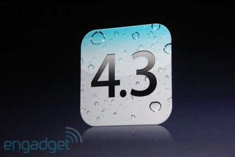 Apple lancia anche l’iOS 4.3 con l’iPad 2 Apple lancia anche l’iOS 4.3 con l’iPad 2