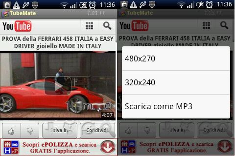 Scaricare i video da YouTube nei dispositivi Android Scaricare i video da YouTube nei dispositivi Android