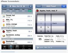 A dieta con iPhone, iPad e Lose it
