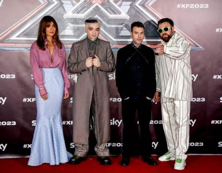 I giudici di XFactor 2023 (Ansa web)